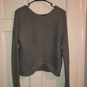 Grey Hollister Sweater
